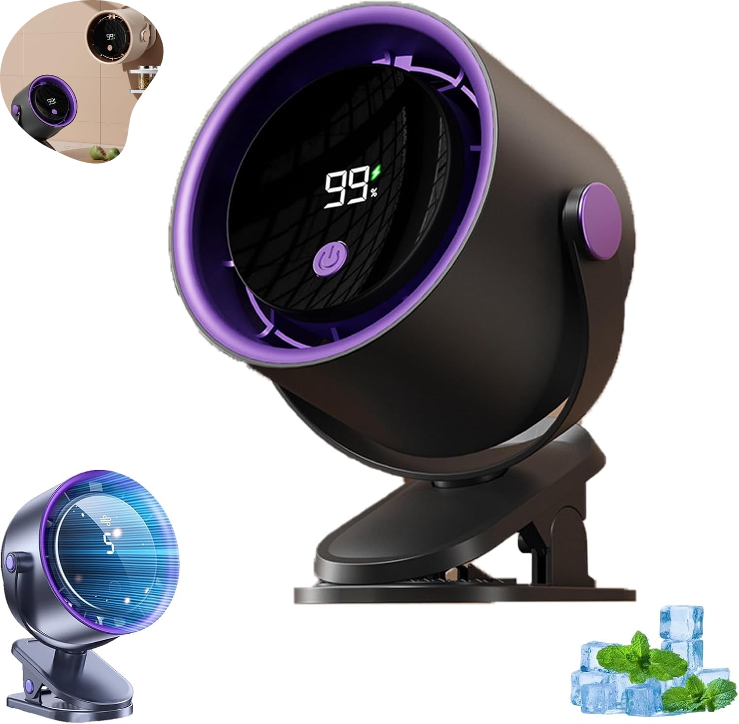 ChillBlast - Portable Silent USB Fan by The Nevermore