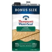 Sherwin-Williams 1.2 gal Bonus Thompsons Water Sealer Wood Protector, Clear - Pack of 4