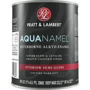 Sherwin-Williams Aquanamel Semi-Gloss Interior/Exterior Enamel - Easy to Clean - 1 Qt.   Residential Use, Standard Application