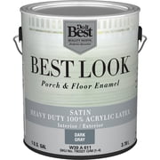 Sherwin-Williams Co. Best Look Heavy-Duty Acrylic Latex Satin Porch & Floor Enamel - Pack of 6