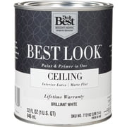Sherwin-Williams Co. Best Look Latex Paint & Primer In One Matte Flat Ceiling Paint - Pack of 2