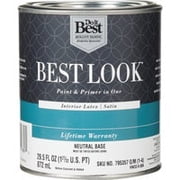 Sherwin-Williams Co. Best Look Latex Premium Paint & Primer In One Satin Interior Wall Paint - Pack of 2