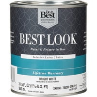 Sherwin-Williams Co. Best Look Latex Premium Paint & Primer In One Satin Interior Wall Paint - Single Pack