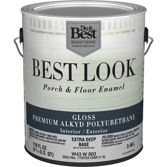 Sherwin-Williams Co. Best Look Polyurethane Gloss Porch & Floor Enamel - Single Pack