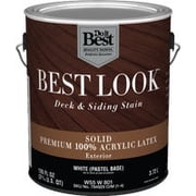 Sherwin-Williams Co. Best Look Solid Deck & Siding Exterior Stain, Case of 8