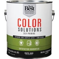 Sherwin-Williams Co. Do it Best Color Solutions 100% Acrylic Latex Self-Priming Semi-Gloss Exterior House Paint - Pack of 3