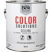 Sherwin-Williams Co. Do it Best Color Solutions Latex Self-Priming Flat Ceiling Paint - Pack of 3 Bulk Buy Multipack