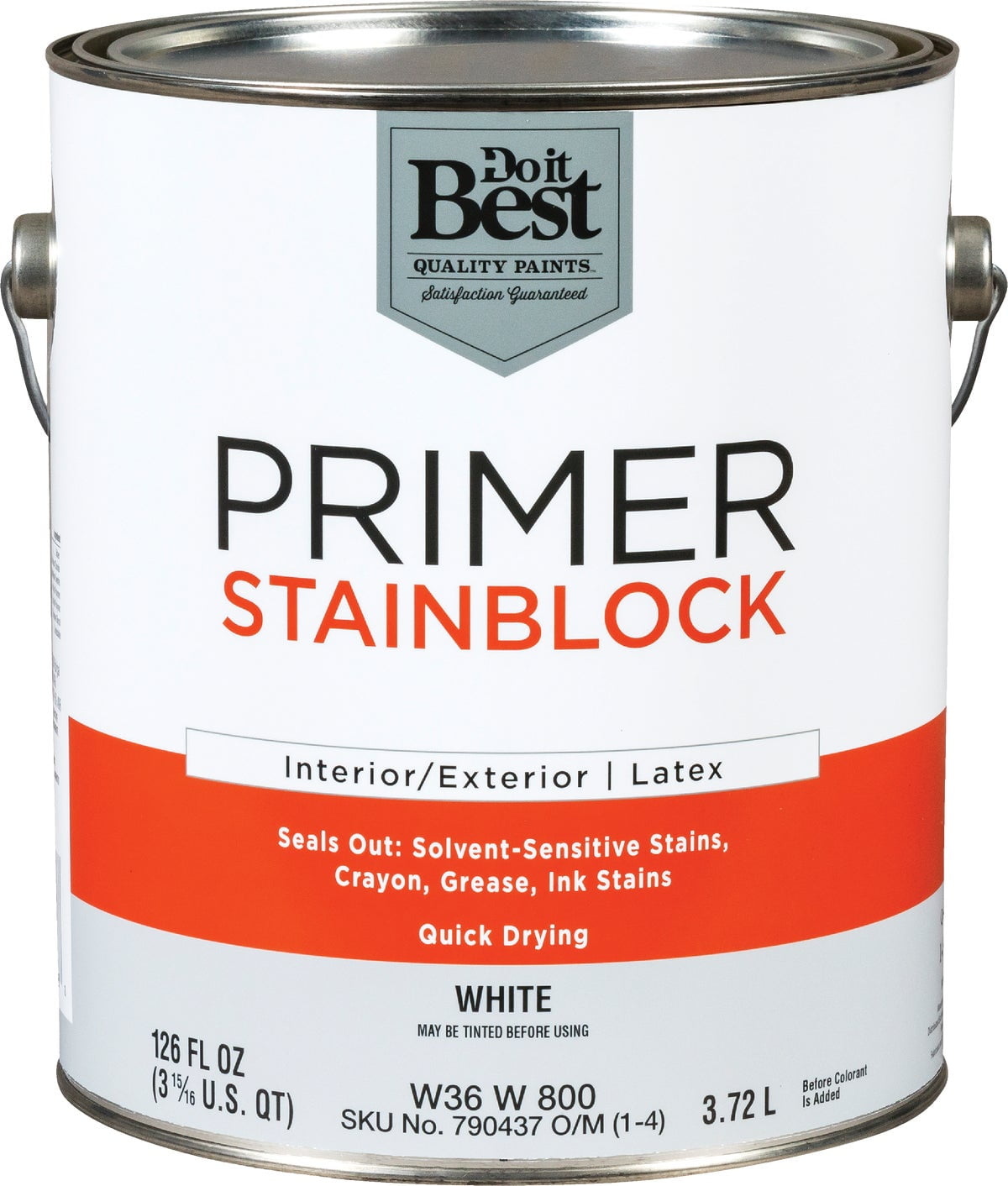 SherwinWilliams Co. Do it Best Latex Interior/Exterior Stain Blocking