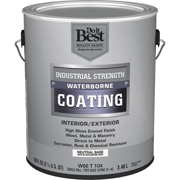 Sherwin-Williams Co. Do it Best Waterborne Industrial Strength Enamel Coating - Pack of 2