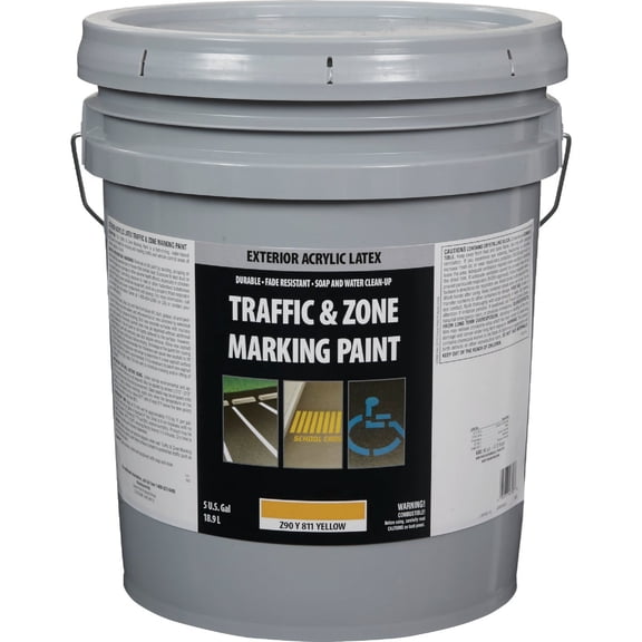 Sherwin-Williams Co. Latex Traffic And Zone Marking Traffic Paint - Pack of 8
