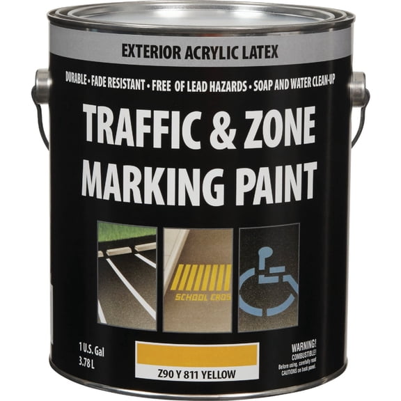 Sherwin-Williams Co. Latex Traffic And Zone Marking Traffic Paint - Single Pack