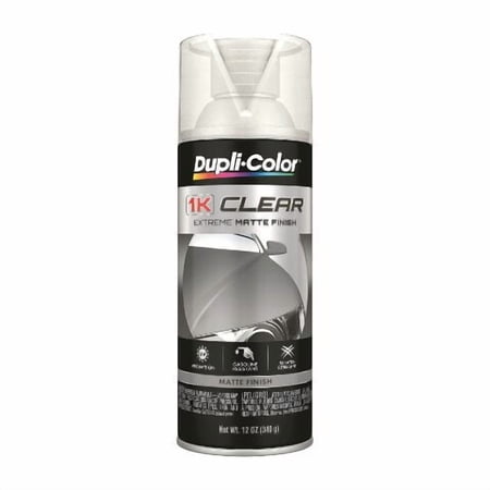 Duplicolor 1KCM 1K Matte Clear Coat UV Protection Gasoline Resistant Scratch Res
