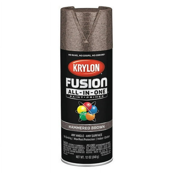Sherwin-Williams Fusion All-In-One Hammered Brown 12 oz Spray Paint