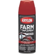 Sherwin Williams-Krylon 12 oz Farm Implement Spary Paint, Harvester Red