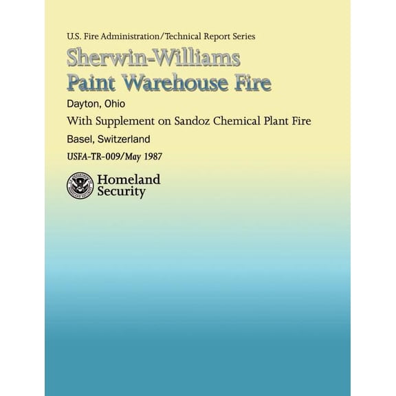 Sherwin-Williams Paint Warehouse Fire