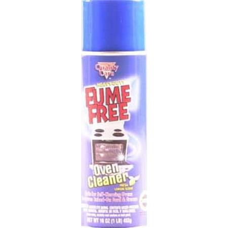 Quality Care Fume Free Oven Cleaner 16 oz Heavy Duty - Fresh Lemon Scent