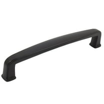 Sherwood Cabinet Pull, 128 Millimeters, Matte Black by Stone Harbor Hardware