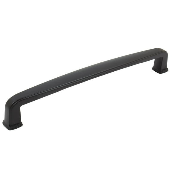 Sherwood Cabinet Pull, 160 Millimeters, Matte Black by Stone Harbor Hardware