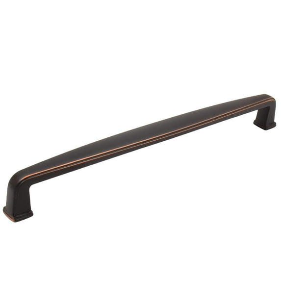 Sherwood Cabinet Pull, 192 Millimeters, Vintage Bronze by Stone Harbor Hardware