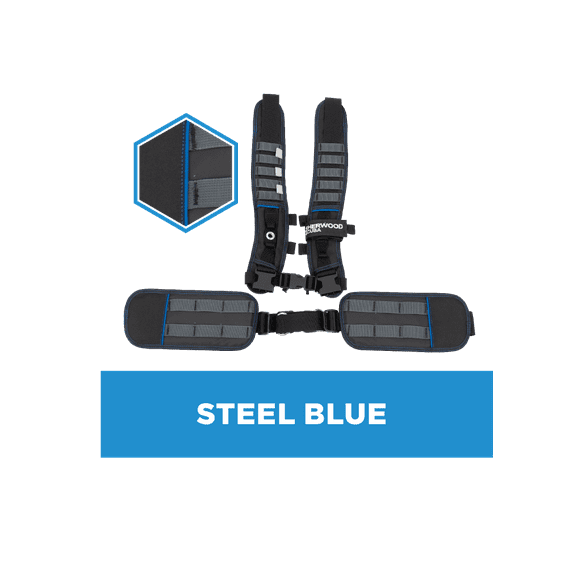 Sherwood Crux Strap Set (Blue, Short)