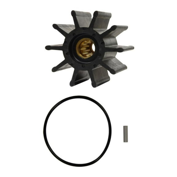 Sherwood Pump 30000K Rubber Flexible Neoprene 10-Blade Impeller Kit with O-Ring