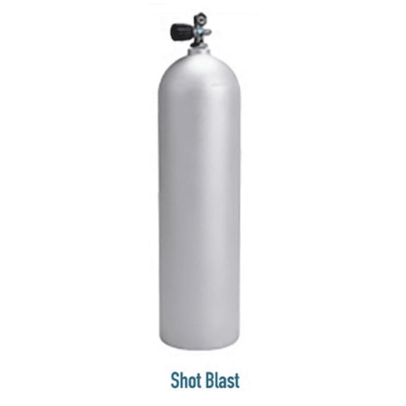 Sherwood Scuba Group Catalina Aluminum Cylinder 3000 PSI (Brushed, 63 Cuft)