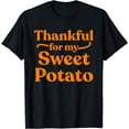 thumbnail image 1 of Shes My Sweet Potato I Yam Set Thanksgiving Couples Matching T-Shirt, 1 of 4