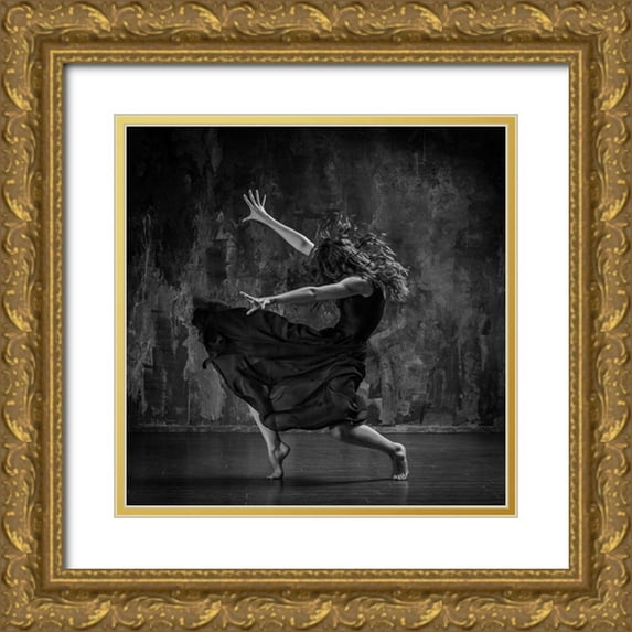 Shestopalov, Constantin 15x15 Gold Ornate Wood Framed with Double Matting Museum Art Print Titled - ***