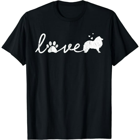 Shetland Sheepdog Mom Dad Dog Love Pet Paw T-Shirt