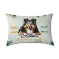 thumbnail image 1 of Shetland Sheepdog Sheltie Mother Book Lover Happy Mother's Day Quilt Pillowcase Sheltie Dog Lover Gifts Throw Pillow Cover Bed Home Decor - 03004, 1 of 5