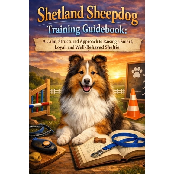 Shetland Sheepdog Training Guidebook: A Calm, Structured Approach to Raising a Smart, Loyal, and Well-Behaved Sheltie, (Paperback)