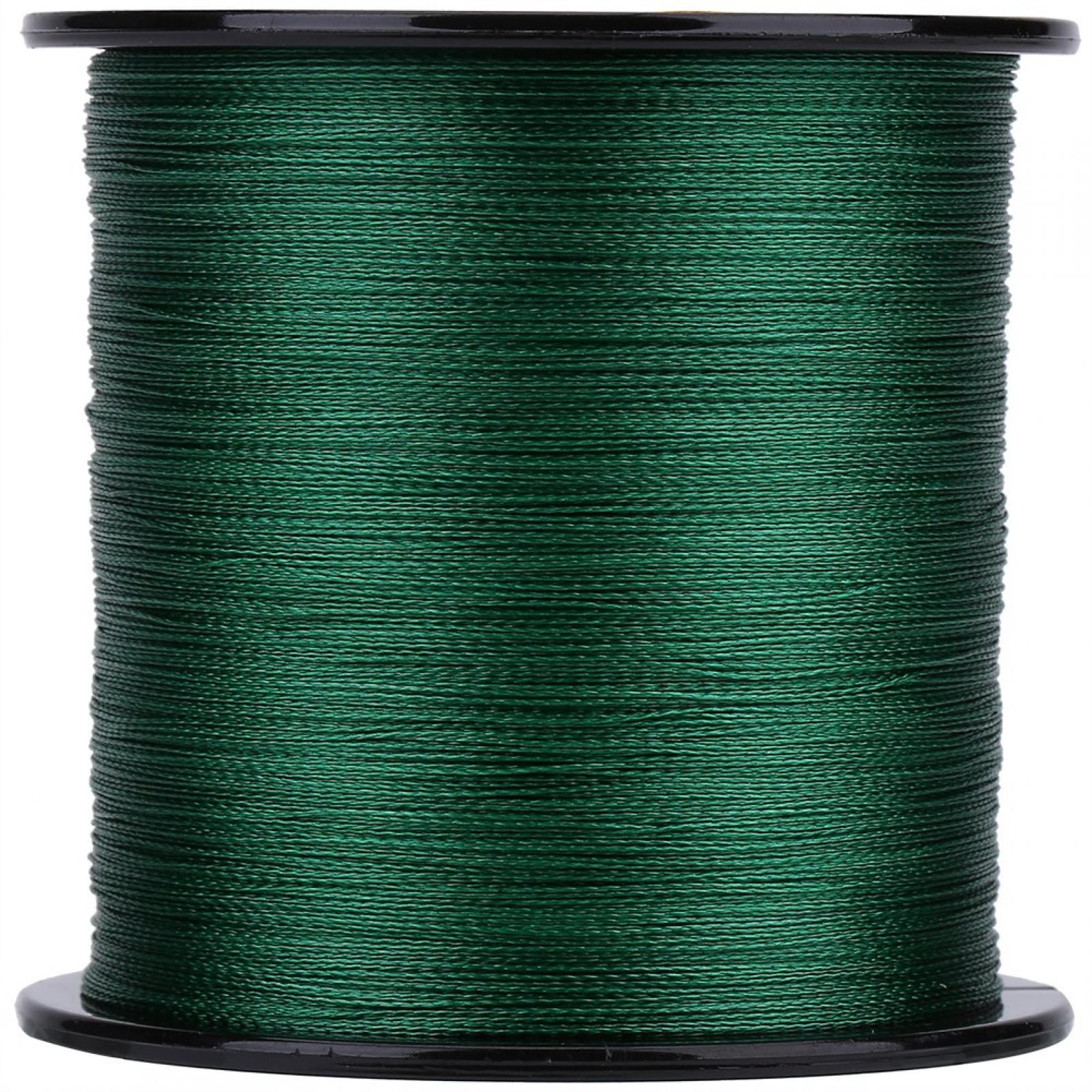 Shexton Sedal de Pesca, 1pc 500m PE Trenzado 4 hebras Lneas de Pesca sper Fuertes Cuerda de Pescado multifilamento Cordn Verde(1)
