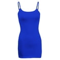 thumbnail image 1 of ShezPretty Women's Basic Cami with Adjustable Spaghetti Straps Tank Top (Large, Royal Blue), 1 of 4