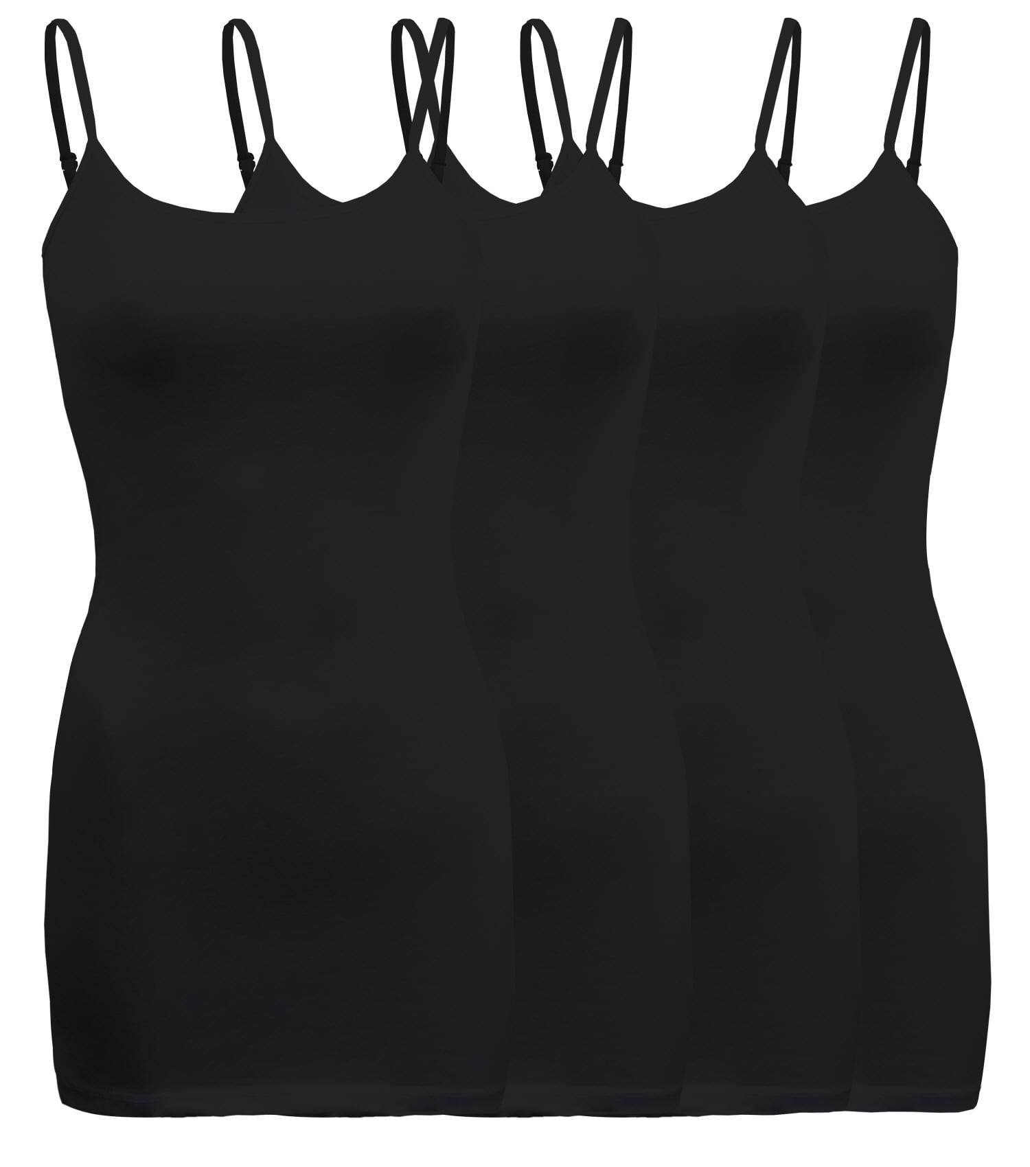 ShezPretty Womens & Juniors Basic Solid Long Length Adjustable ...