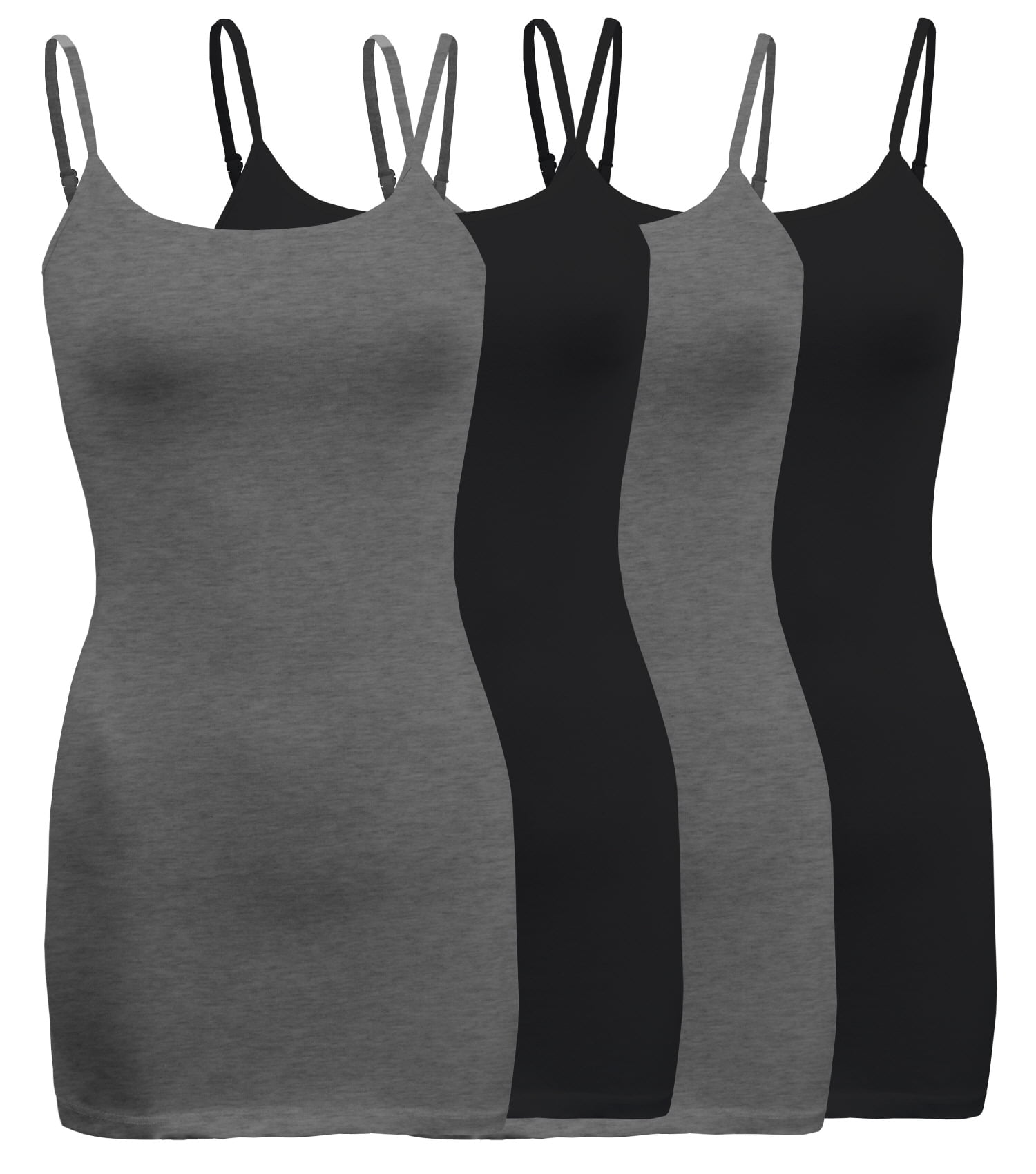 ShezPretty Womens & Juniors Basic Solid Long Length Adjustable ...