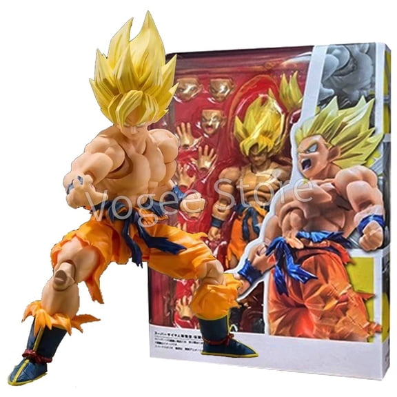 Shf Z Son Goku Legendary Action Figure PVC Movable Collection Anime 17cm Super Saiyan Kakarotto Figurine Model Toys