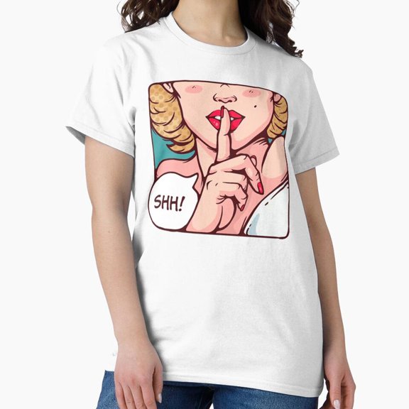 Shh Women in Film Female Director On Set Silence Uniform T-Shirt