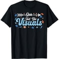thumbnail image 1 of Shhh Just Use Visuals SPED Special Education Teacher T-Shirt, 1 of 4