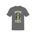 thumbnail image 1 of Shhh Nobody Cares Retro Graphic Men's T-shirt, 1 of 3