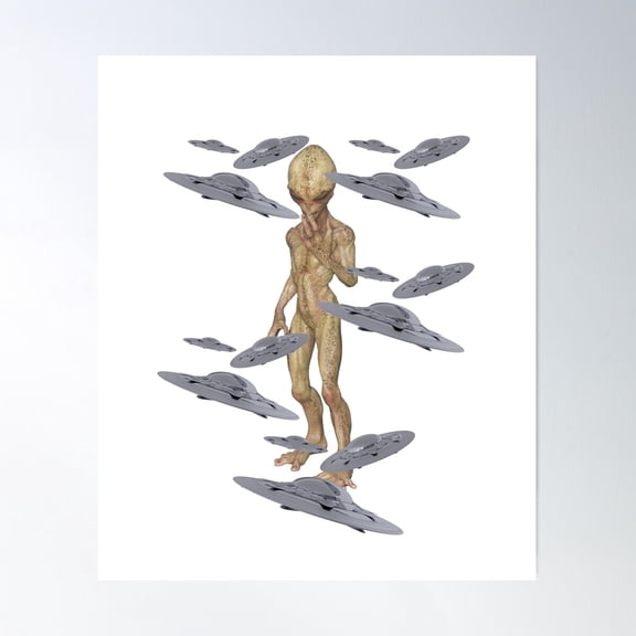 Shhhhh Nothing To See Here Poster Wall Art, Modern Wall Decor For Living Room Bedroom, 16x24 UNFRAMED