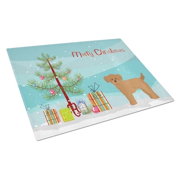 Shi Chi Christmas Tree Glass Cutting Board - Large