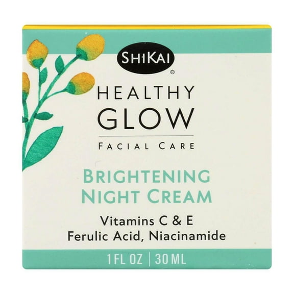 ShiKai Healthy Glow Brightening Night Cream, 1 Oz..