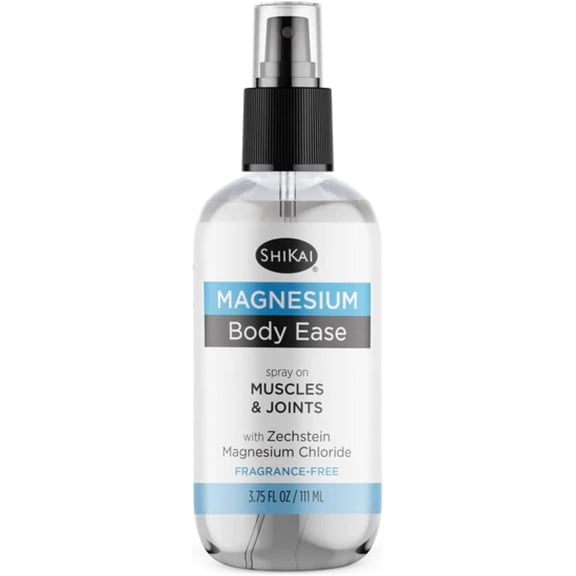 ShiKai Magnesium Body Ease Spray, 3.75 Oz..