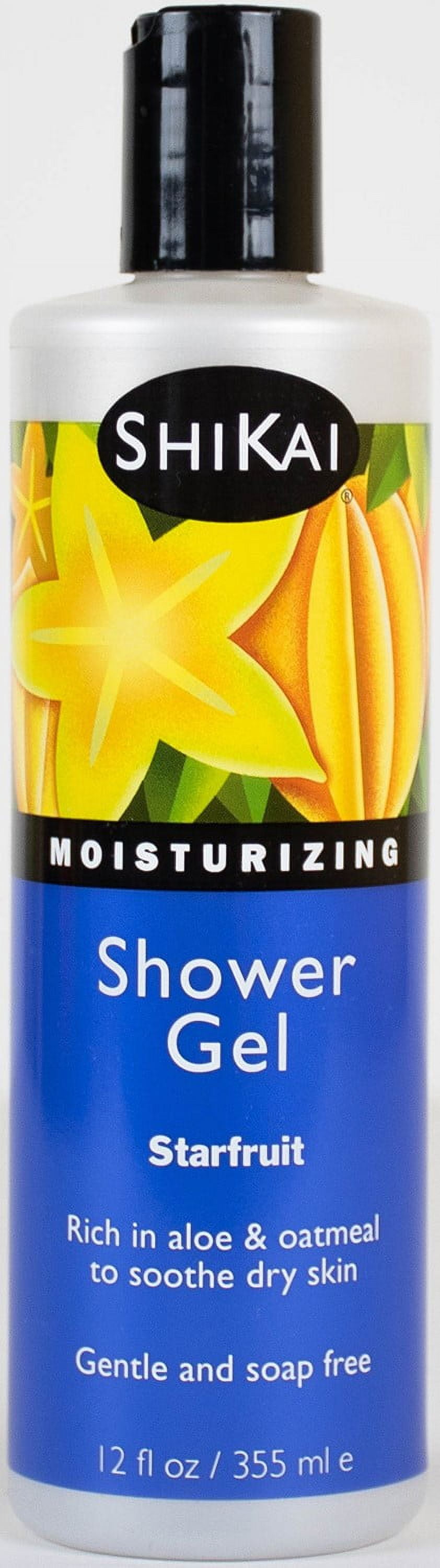 ShiKai Moisturizing Shower Gel, Starfruit, 12 Oz
