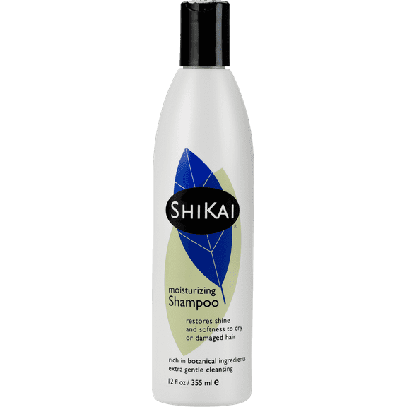 ShiKai Moisturizing Shampoo (12 oz) | Gentle, Soap-Free Formula with Aloe & Shikakai | Hydrating Daily Cleanser for Soft, Shiny Hair