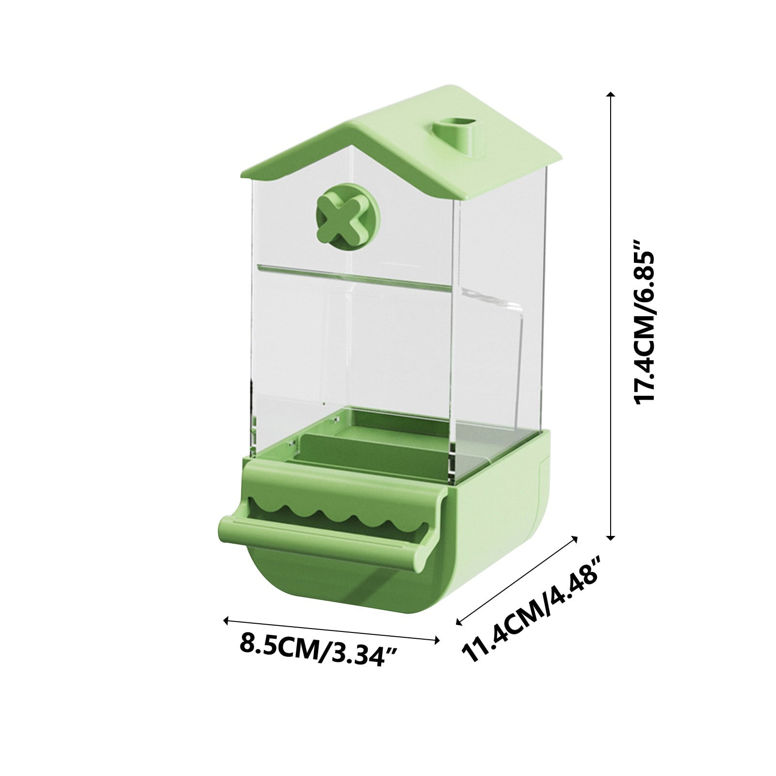 ShiNingJia Bird Automatic Feeder Bird Feeding Bowl Scattering And