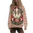 thumbnail image 1 of ShiShine Christmas Sweatshirts for Women Plush Warm Novelty Funny Xmas Tree Graphic Pullover Tops Loose Casual Shirts, 1 of 9