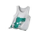 thumbnail image 1 of ShiShine Clearance Toddler Boys Girls Cotton Tank Tops Soft Crewneck Undershirts Summer Cute Print Sleeveless Vests Size 3-13T, 1 of 3