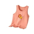 thumbnail image 1 of ShiShine Clearance Toddler Boys Girls Cotton Tank Tops Soft Crewneck Undershirts Summer Cute Print Sleeveless Vests Size 3-13T, 1 of 3
