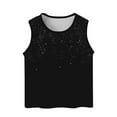 thumbnail image 1 of ShiShine Clearance Toddler Boys Girls Sleeveless Tank Tops Soft Crewneck Undershirts Summer Solid Color Sleeveless Vests Size 3-15T, 1 of 6